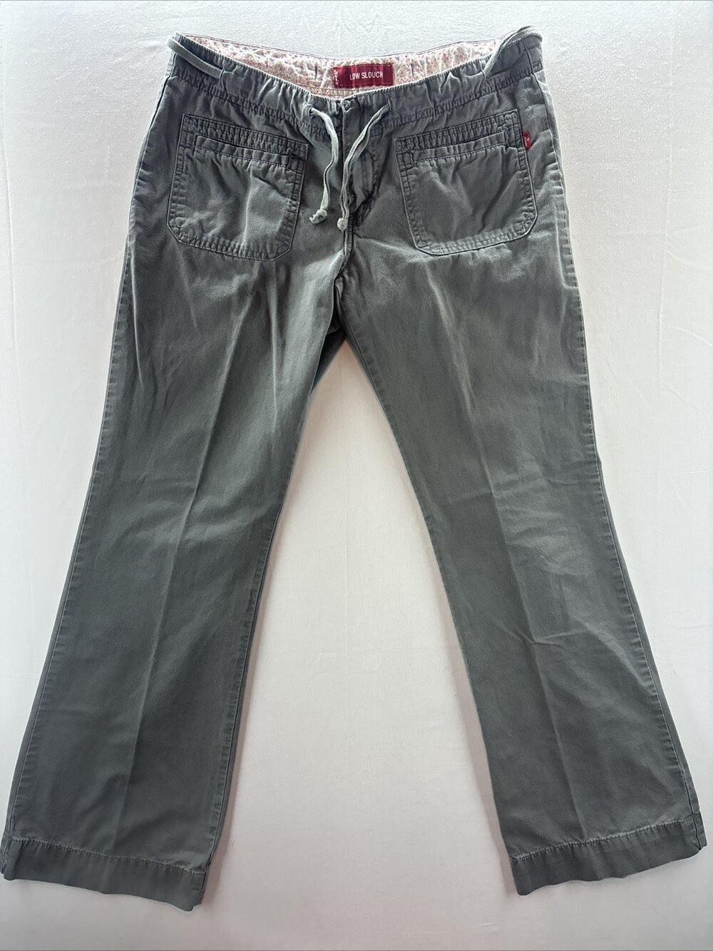 Vintage Levi's Women's Low Slouch Vintage Bootcut Jeans Size L Light Green